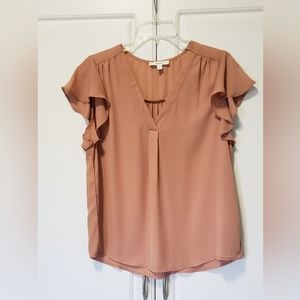 New Mine Satin Peach Top Large